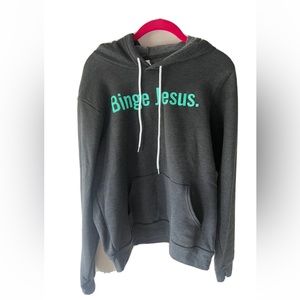 Binge Jesus Sweatshirt size Medium